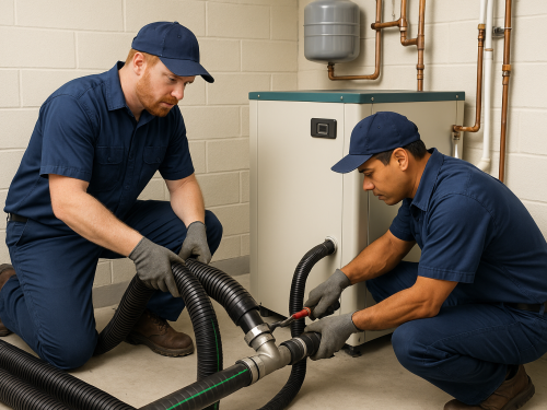 geothermal installation fort worth geothermal installation